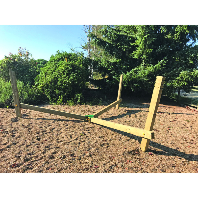 Parcours de jeux en bois ARÈNE D'ÉQUILIBRE