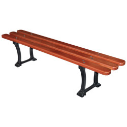 4 bancs bois ATRIA 5 lames + offert 1 banquette