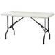 5 tables polyéthylène pliantes APOLLONIA rectangulaires