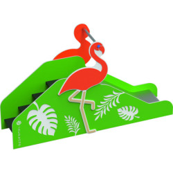 Petit toboggan LE FLAMANT ROSE