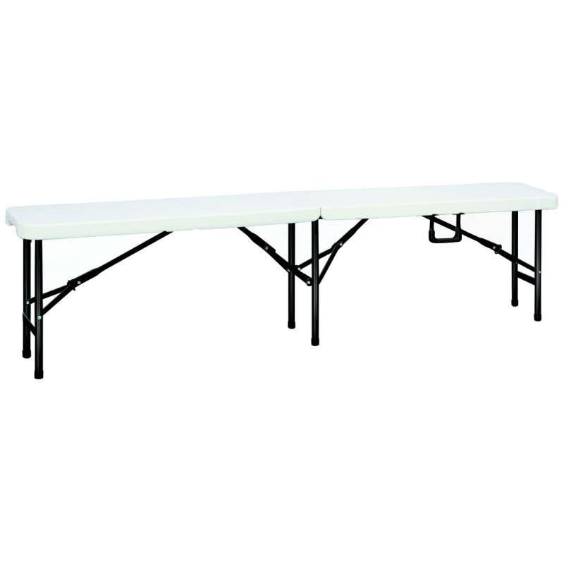 4 bancs pliants + 2 tables APOLLONIA