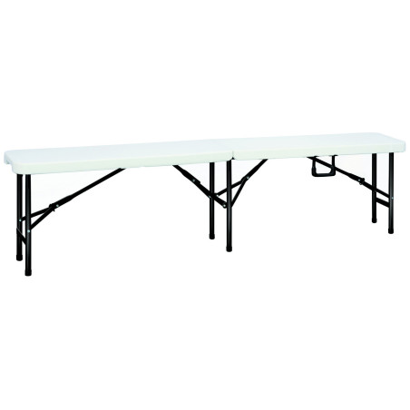 4 bancs pliants + 2 tables APOLLONIA