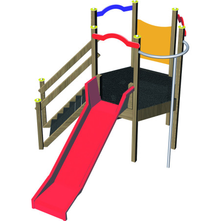 Structure multi-jeux aluminium CORSAIRE ALU