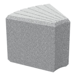 3 banquettes plastique JAYA carrée-rectangle-courbe