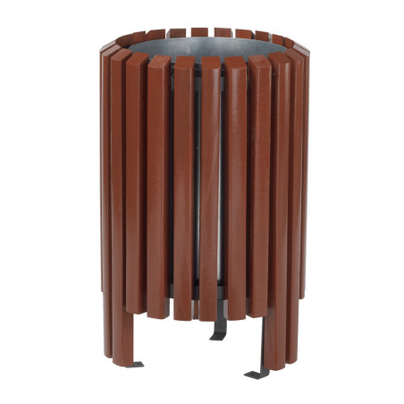 3 poubelles bois EUDOXE