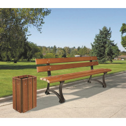 3 bancs urbains POLARIS + 1...