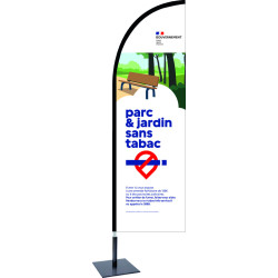 Voile plume espace sans tabac