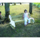 Banc + figurine