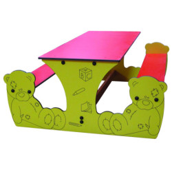 Table pique nique OURSON en...