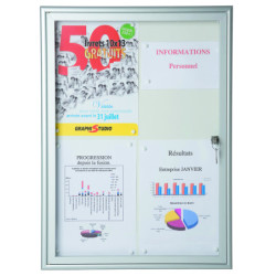 Vitrine d'affichage...