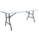 Table valise polyéthylène PRATIK