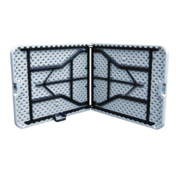 Table valise polyéthylène PRATIK