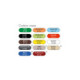 20 chaises coque empilables JULIETTE