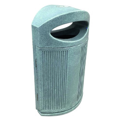2 bancs DHALIM ÉCO + 1 corbeille SIDI URBAN