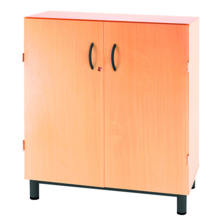 Meuble rangement portes battantes
