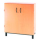 Meuble rangement portes battantes
