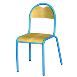 Chaise scolaire NF LUNE