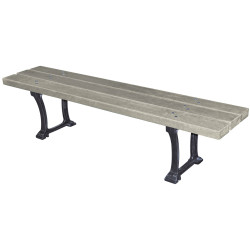 2 banquettes lames recyclées ACRUX