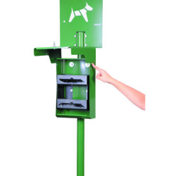 3 distributeurs rouleau propreté canine