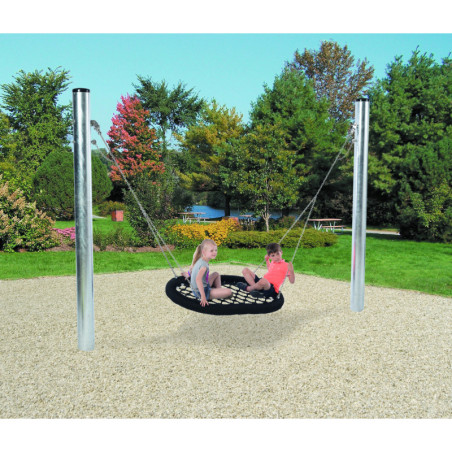 Balançoire acier COCON OVALE