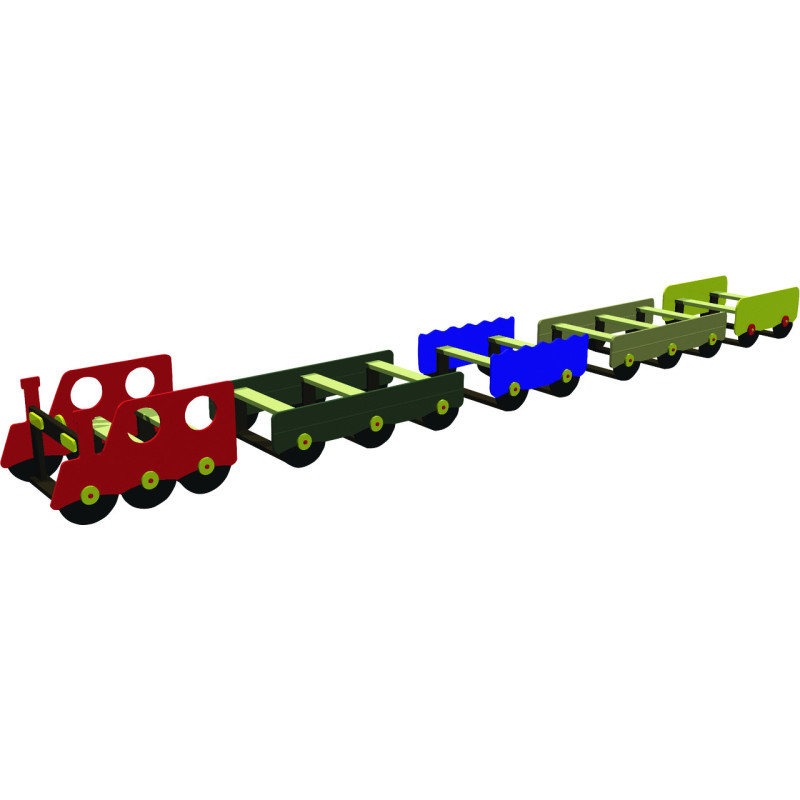Train pour enfant LE TRAIN NUANCE