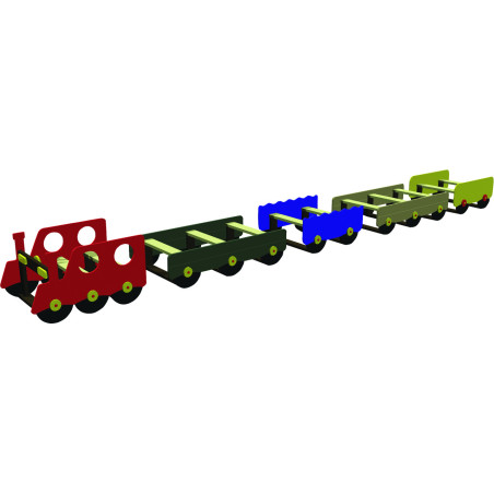 Train pour enfant LE TRAIN NUANCE