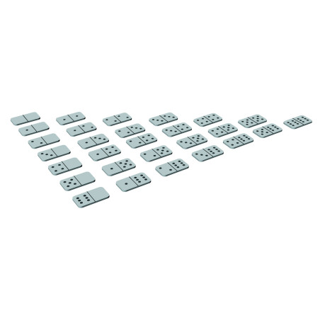 DOMINOS GÉANTS aire de jeux
