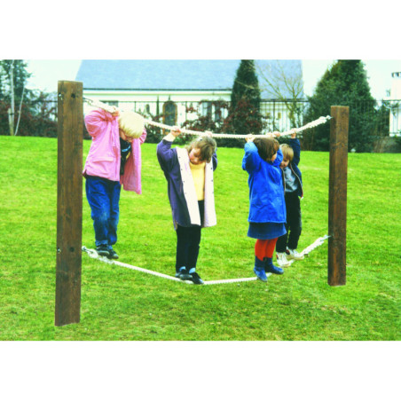 Cordes équilibre PONT DE TARZAN