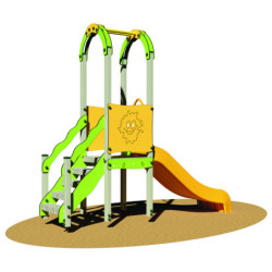 Jeu tour toboggan LUANA
