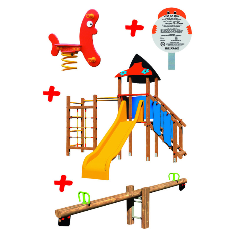 Pack jeux enfants OZIE BOO