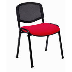 Chaise empilable OBÉRON dossier résille