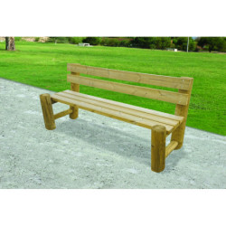 Banc pour parc ISIS