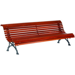 Banc fonte et bois VÉGA
