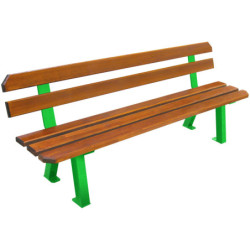 Banc urbain en bois RIGEL