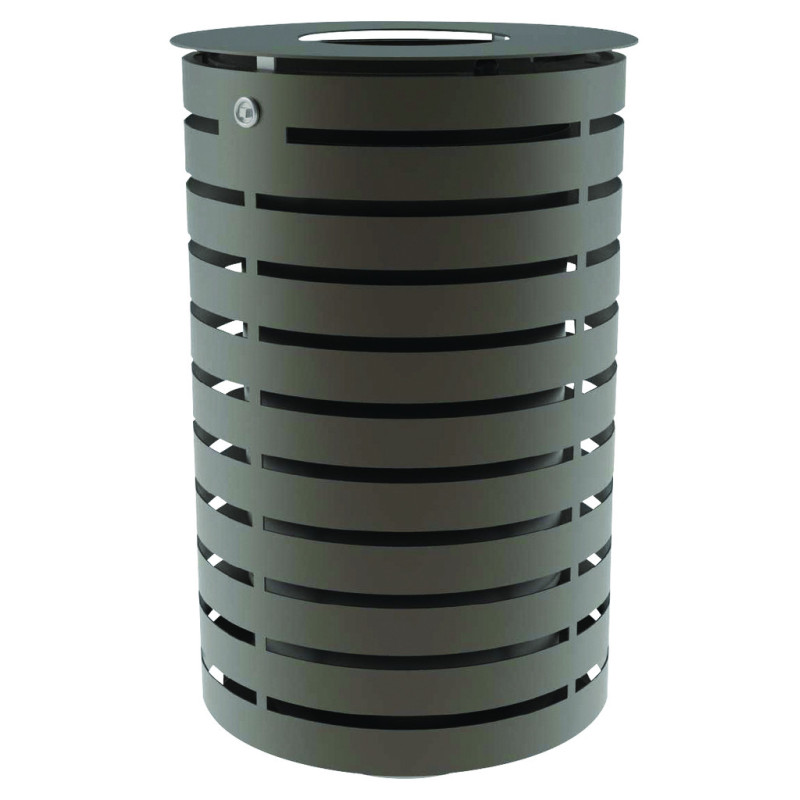 Poubelle de voirie ronde PORTALO