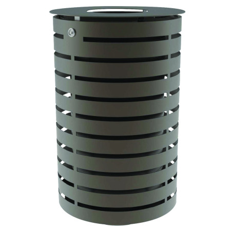 Poubelle de voirie ronde PORTALO