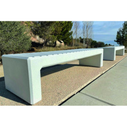 Banquette extérieure polyéthylène RIFT