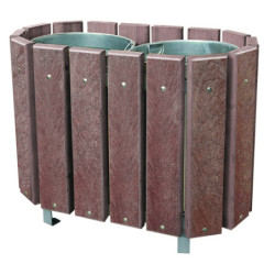 Corbeille de tri recyclée...