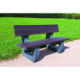 Banc public recyclé BARNARD
