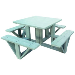Table pique-nique recyclée...