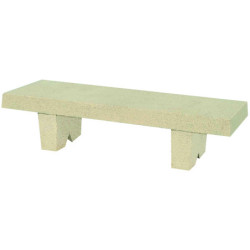 Banquette urbaine en béton...