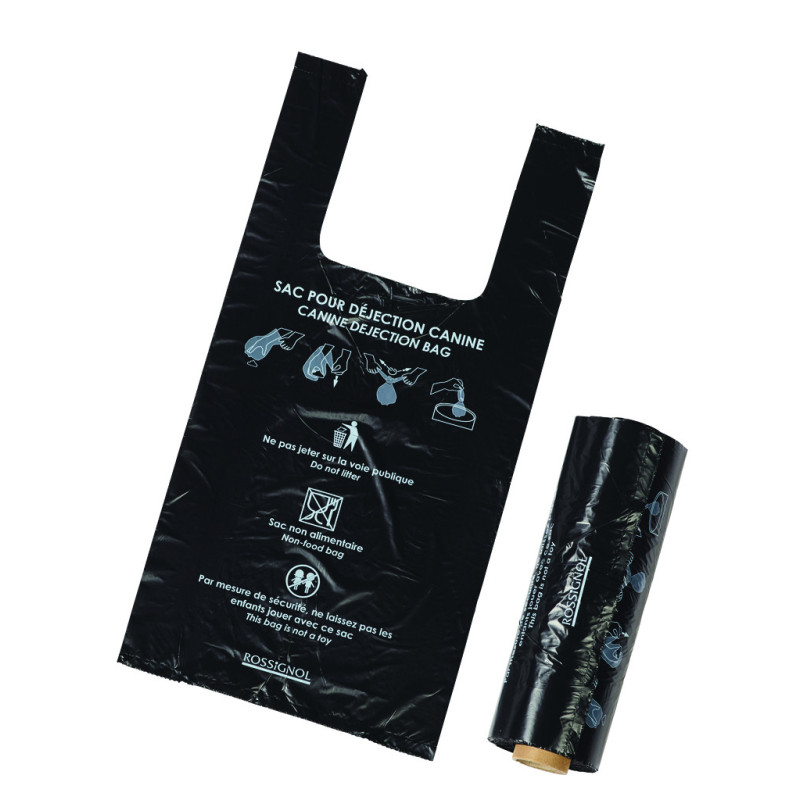 Lot de 2000 sacs gants pour déjection canine