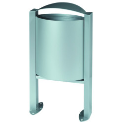 40 litres RAL 9006