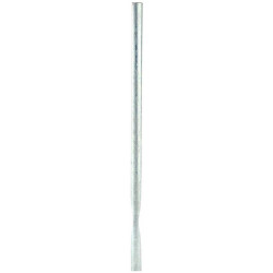 Poteau acier pour corbeille