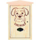Distributeur et borne hygiène canine en bois NALA