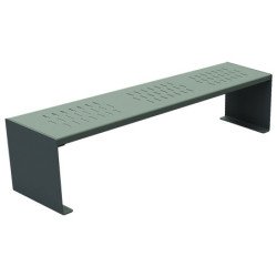 Banc métallique sans...