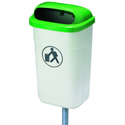 Poteau acier pour corbeille...