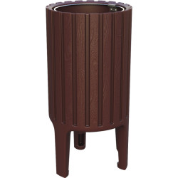 1 banc espaces publics ÉCOVILLE + 1 corbeille