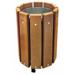 2 corbeilles bois VIRGINIS