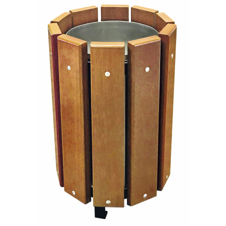 2 corbeilles bois VIRGINIS